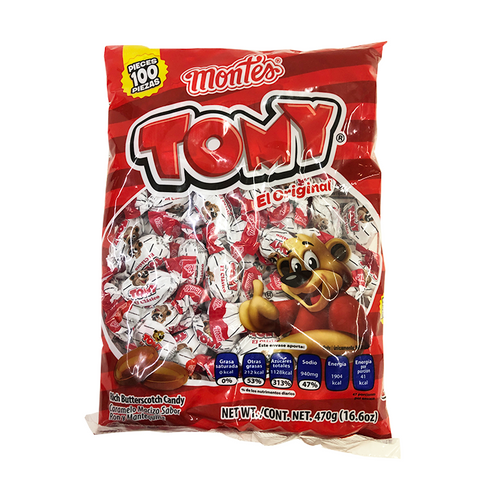 Tomy Montes 100 pzs bolsa de 480 gr