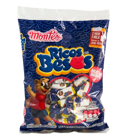 Ricos besos montes 100pz