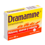 Dramamine 24 tabletas de 50mg