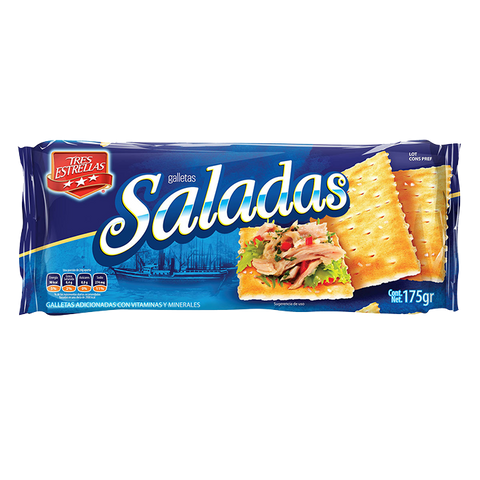 Saladitas 3 estrellas 175gr