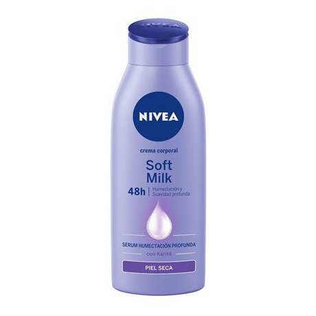 Crema Nivea soft milk 250 ml