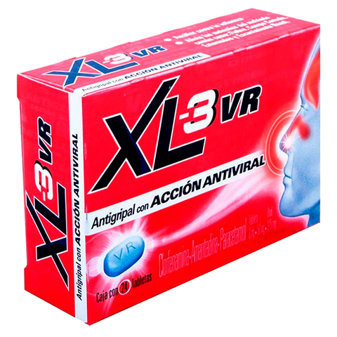 XL3-VR accion antiviral 24 tabletas