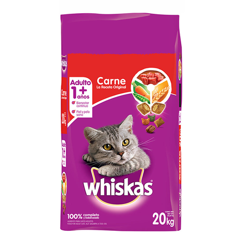 Wiskas 20 kg gatos