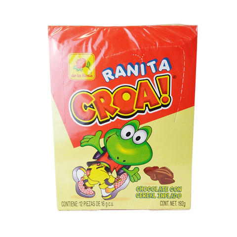 Ranita croa de la rosa 12pz