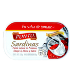 Sardina Ponto tomate guaymex 120 gr