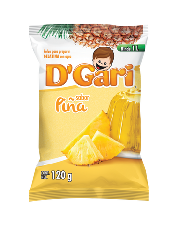 GELATINA D'GARI 50/120 PIÑA C/BONNUS