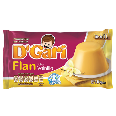 FLAN D'GARI 50/140 VAINILLA