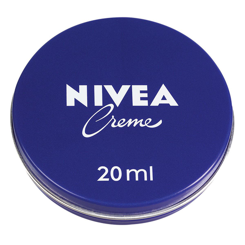 Crema Nivea lata 10 pzs de 20 ml