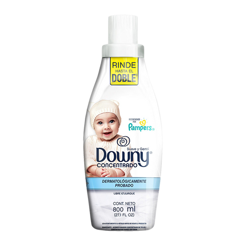 DOWNY BEBE 9/800 ML SUAVE Y GENTIL