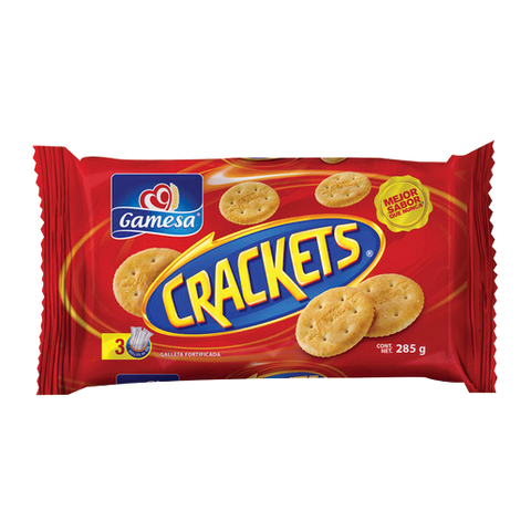 Crackets gamesa 285gr