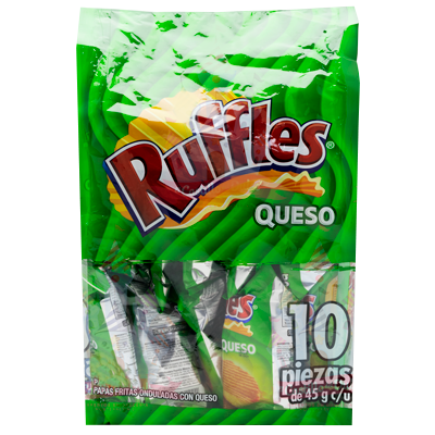 RUFFLES 10 PACK 5/10 45GR NUEVO