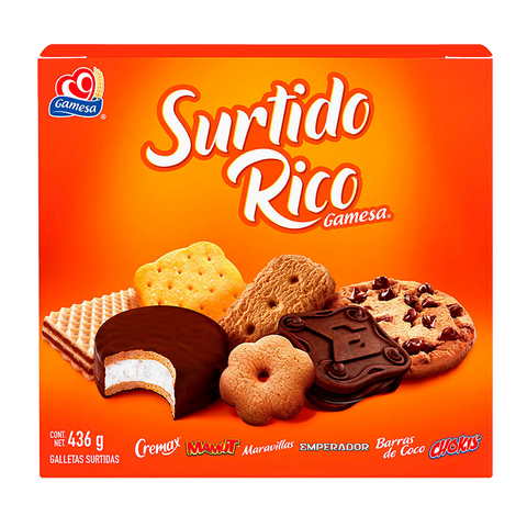 SURTIDO RICO 12/436 GR REGULAR GAMESA