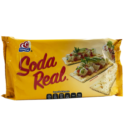 Soda real gamesa 150gr