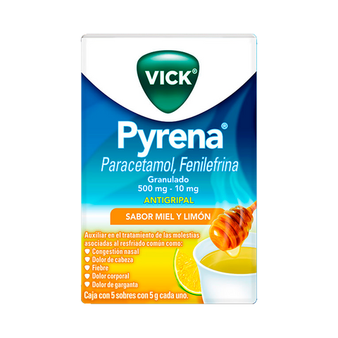 VICK PYRENA 10/12 MIEL Y LIMON