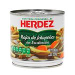 Chiles Herdez en rajas 380 gr