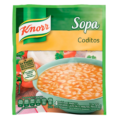 Pastas knor codito 95gr