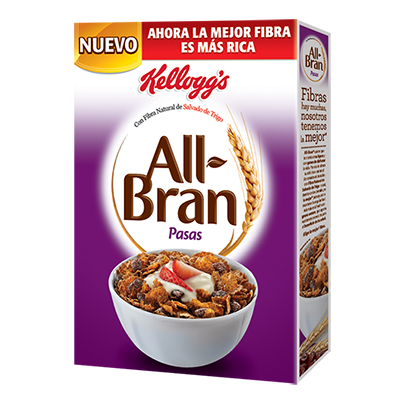 All bran pasas 490gr