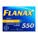 Flanax 550mg 12 tabletas