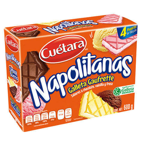 Napolitana cuetara 600gr