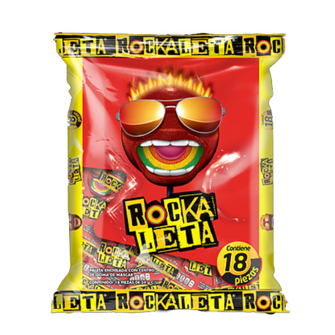 Paleta rockaleta original 18pz