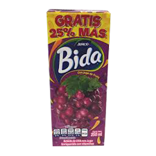 JUGOS BIDA UVA 12/250 ML NUEVO