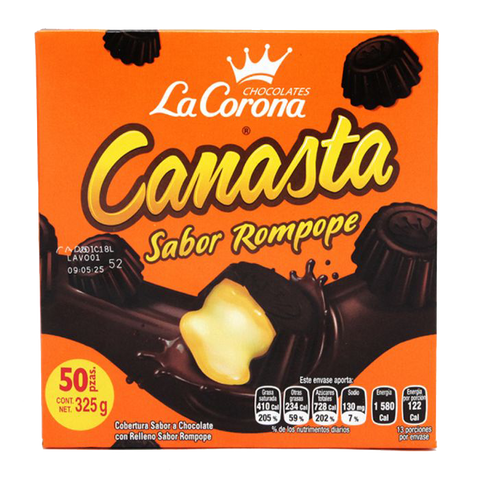 Canasta rompope 325gr