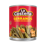 Chiles serranos La Costeña 820 gr