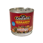 Chiles Serranos Costeña 380 gr