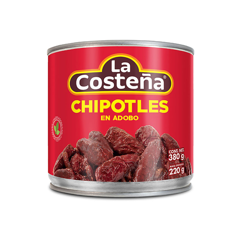 Chiles chipotles La Costeña 380 gr