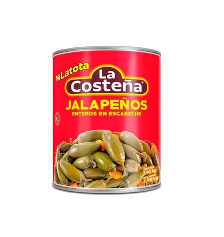 CHILES JALAPEÑO COSTEÑA 6/3.65 LATOTA