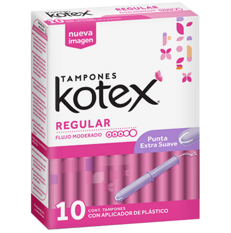 Tampon kotex regular 10pz