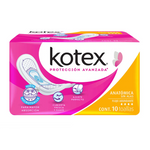 Tf kotex anatomica s/alas 10pz