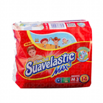 Pañal suavelastic max mediano 14pz