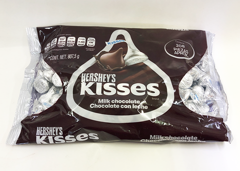 HERSHEY KISSES LECHE 5/807 ANTES 850 GR