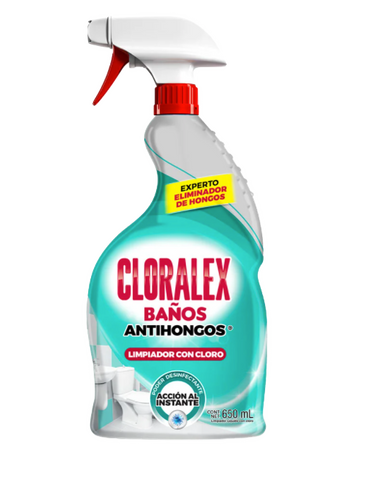 Cloralex Baños 650 ml Con Atomizador