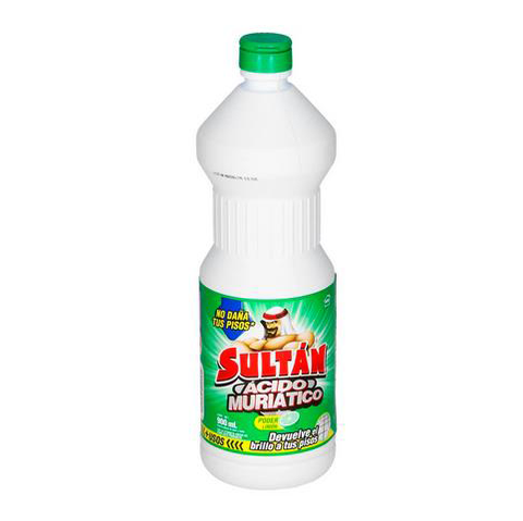 Acido Muriatico Sultan 900 ml Limon