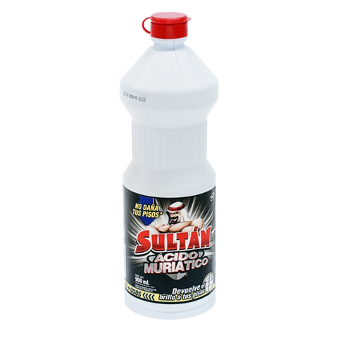 Acido Muriatico Sultan 900 ml Sultan