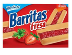 Barritas fresa marinela 12pz