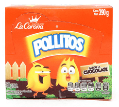 Pollos chocolate 385gr