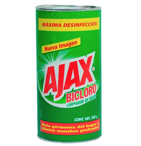 Ajax bicloro  polvo 388gr