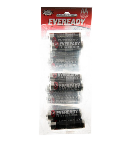 EVEREADY AA TIRA 18/(MIN TIRA 24)