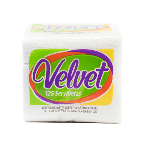 SERVILLETAS VELVET 48/125