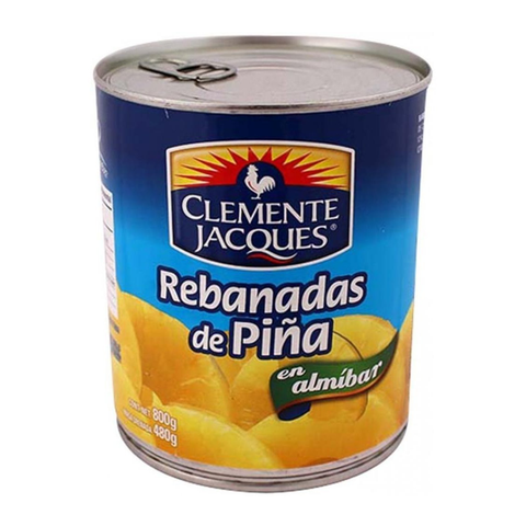 Piña rebanada Clemente Jaques 800 gr