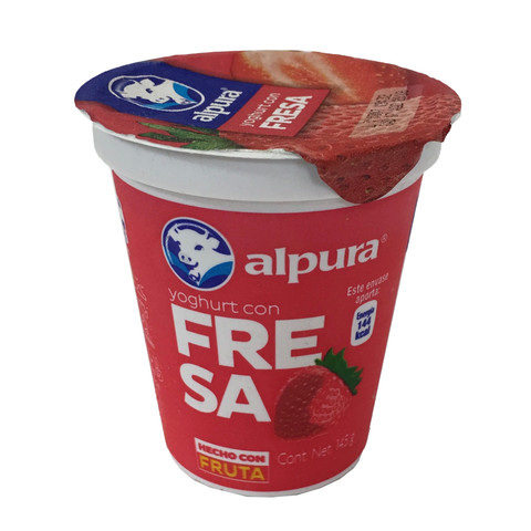 Yogurth batido frutas alpura 125gr