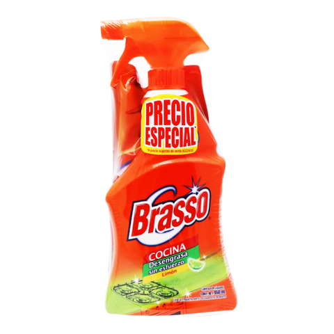 BRASSO COCINA 12/650+DOY PACK 500ML