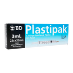 JERINGA 3 mm 40/5 PLASTIPACK