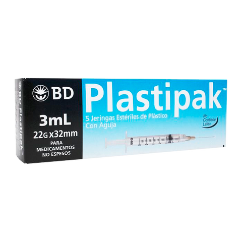 JERINGA 3 mm 40/5 PLASTIPACK