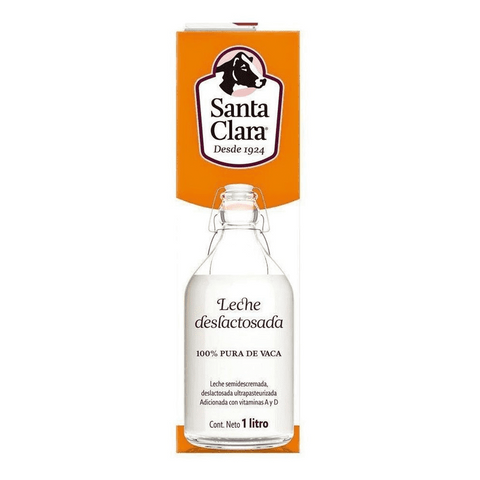 Leche Santa Clara deslactosada 1 Lt