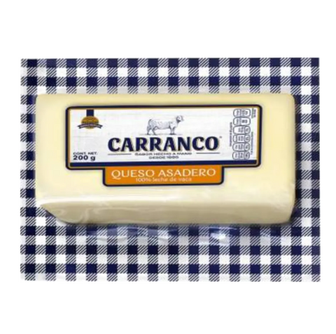 Queso asadero carranco 200gr