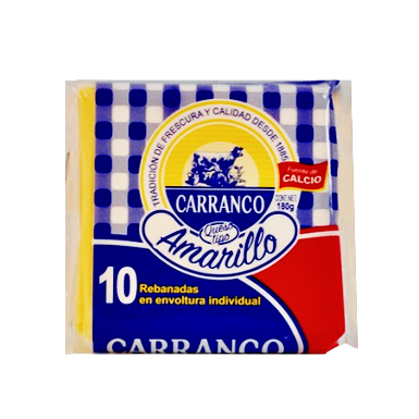 Queso amarillo carranco 180gr